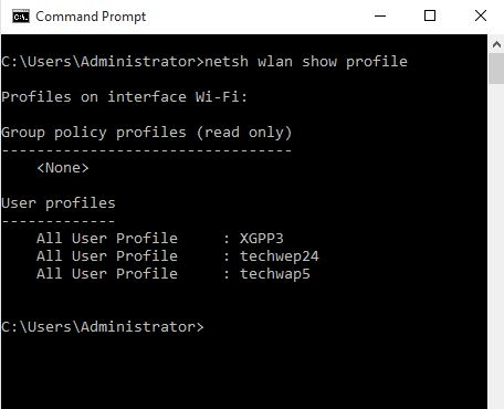 Read more about the article How to find saved WiFi passwords on Windows – using the command line.