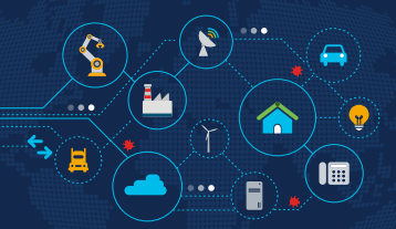 IoT wifi connected devices. 