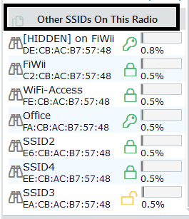 Too many enabled SSIDs on APs.
